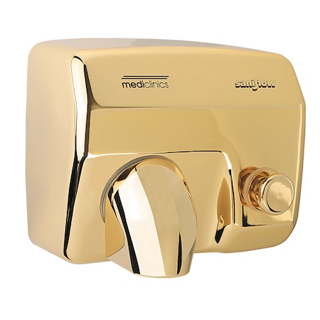 Saniflow PUSH-BUTTON HAND DRYER - GOLD E88O-UL